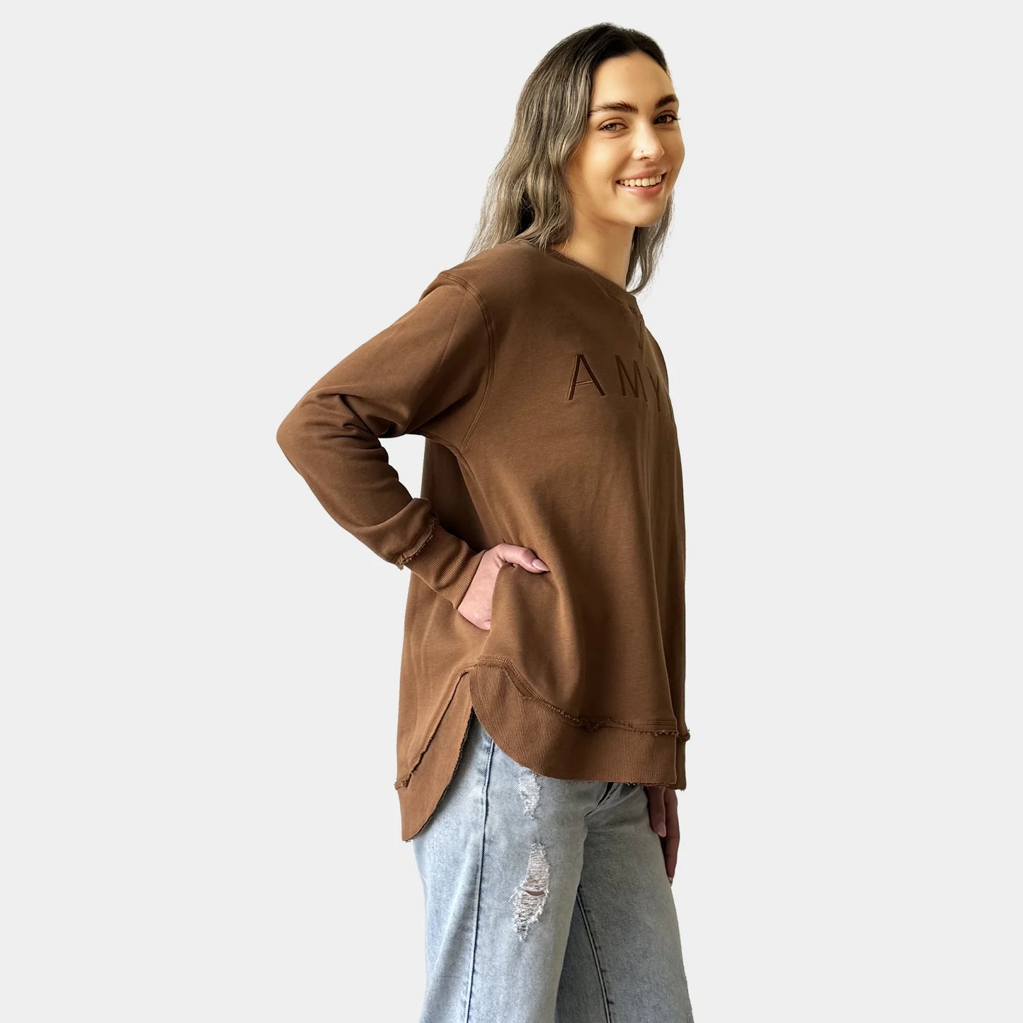 AMYIC SWEATER MOCHA