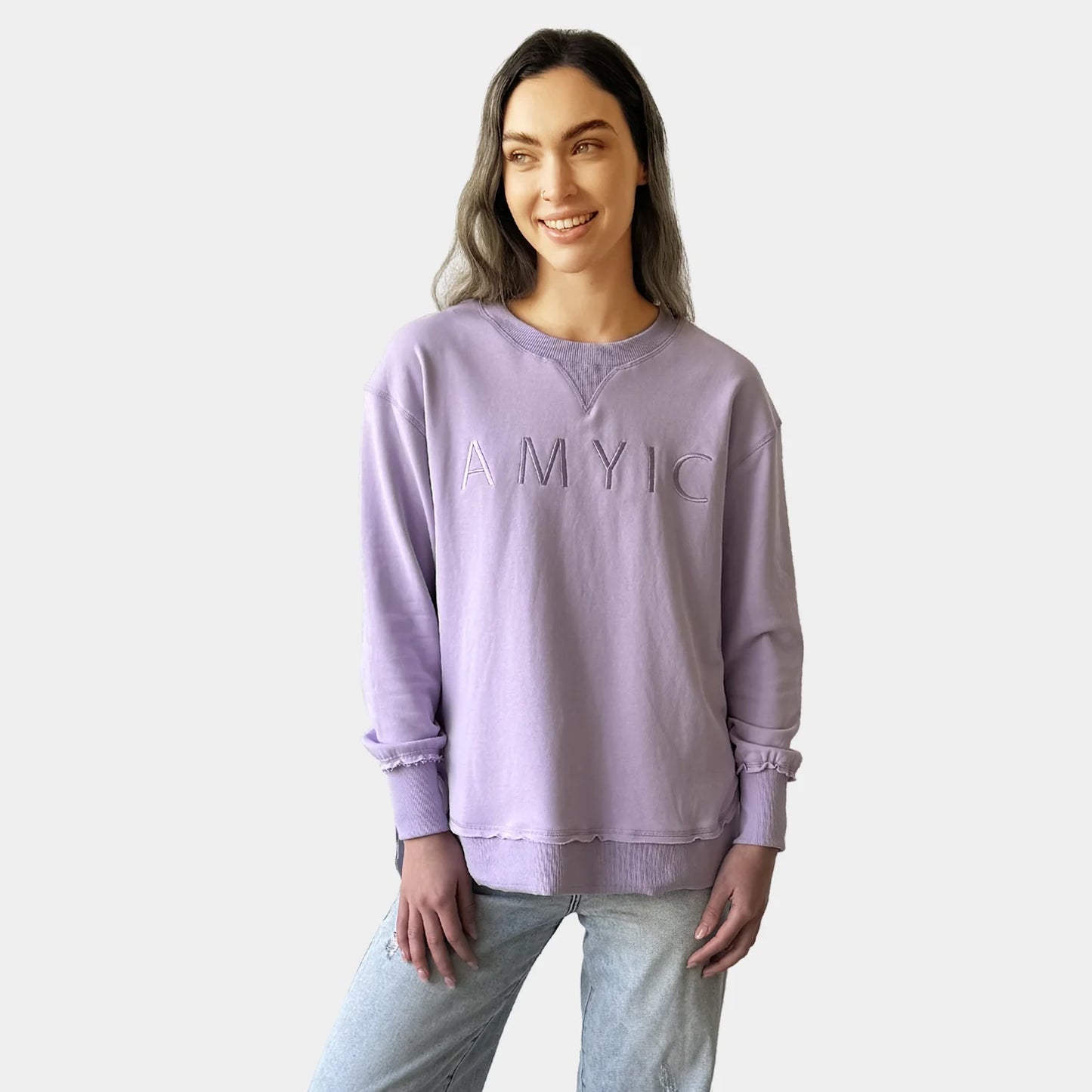 AMYIC SWEATER LILAC