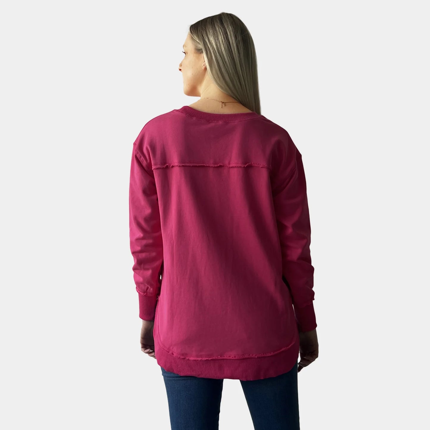 AMYIC SWEATER HOT PINK