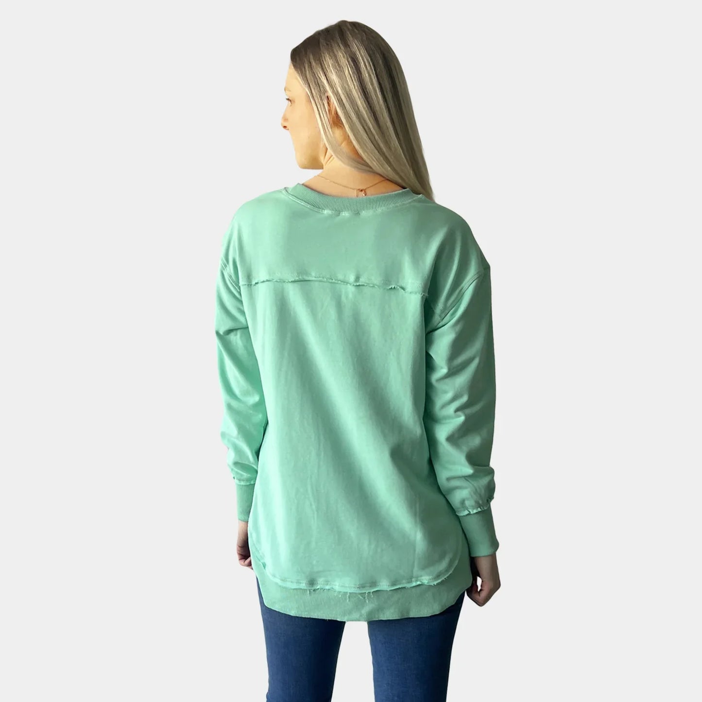 AMYIC SWEATER APPLE GREEN