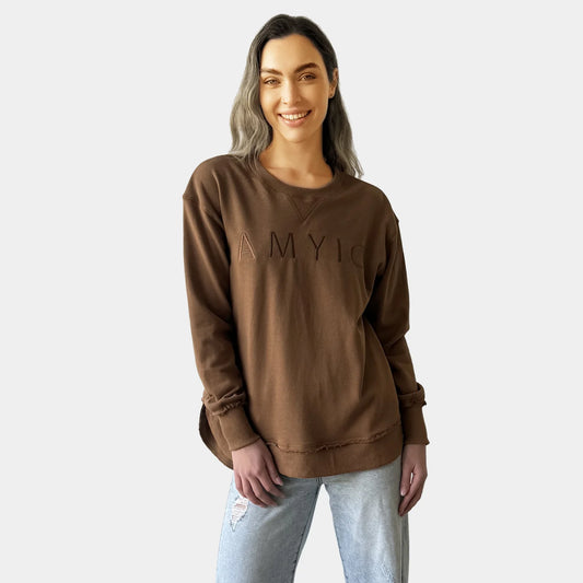 AMYIC SWEATER MOCHA