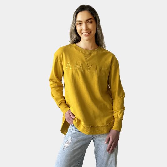 AMYIC SWEATER MUSTARD