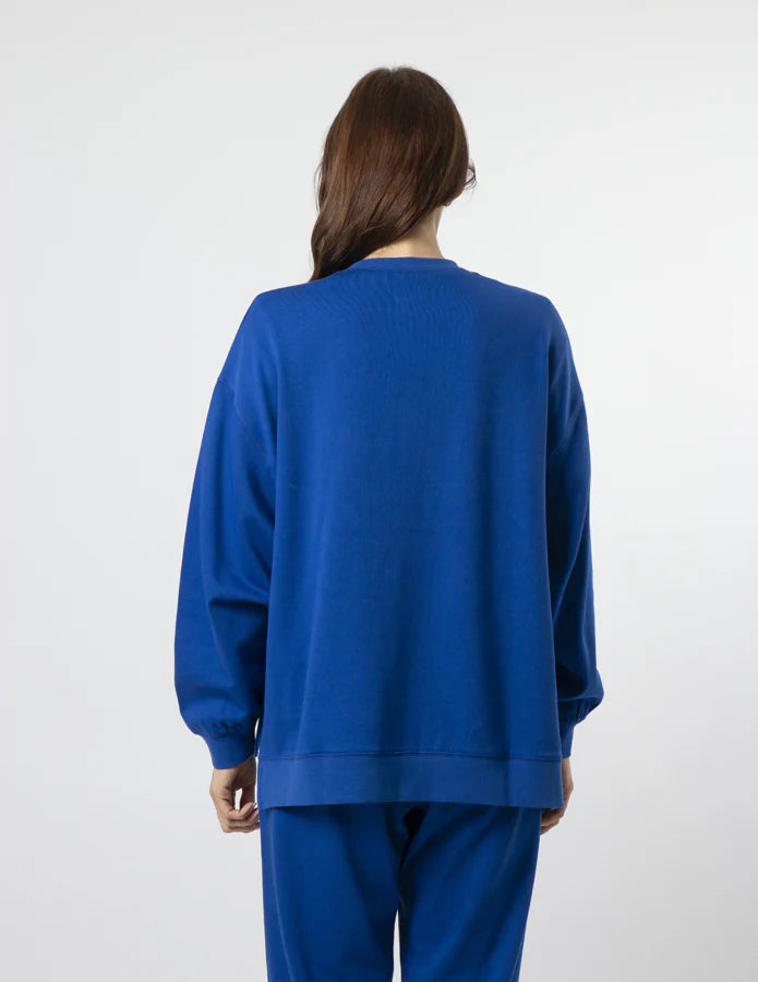 SUNDAY SWEATER COBALT CRUSH