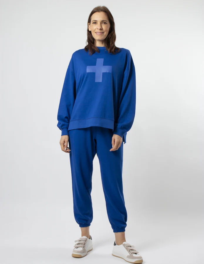 SUNDAY SWEATER COBALT CRUSH