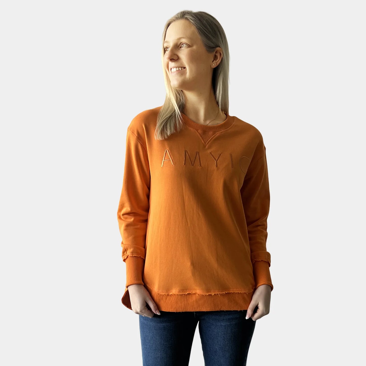 AMYIC SWEATER ORANGE