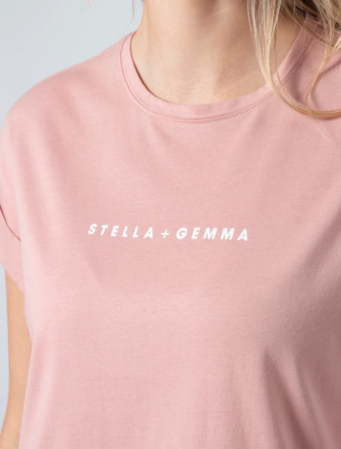 STELLA & GEMMA CUFF TEE