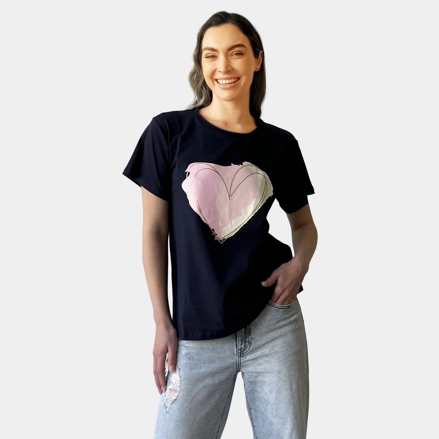 LOVE TEE NAVY