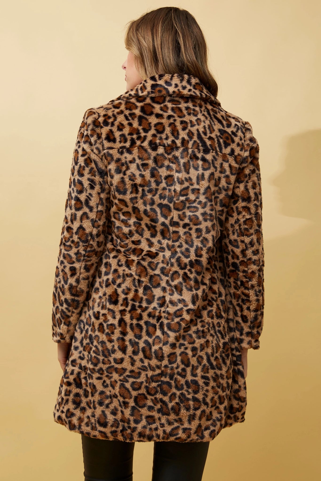 Authentic leopard clearance fur coat