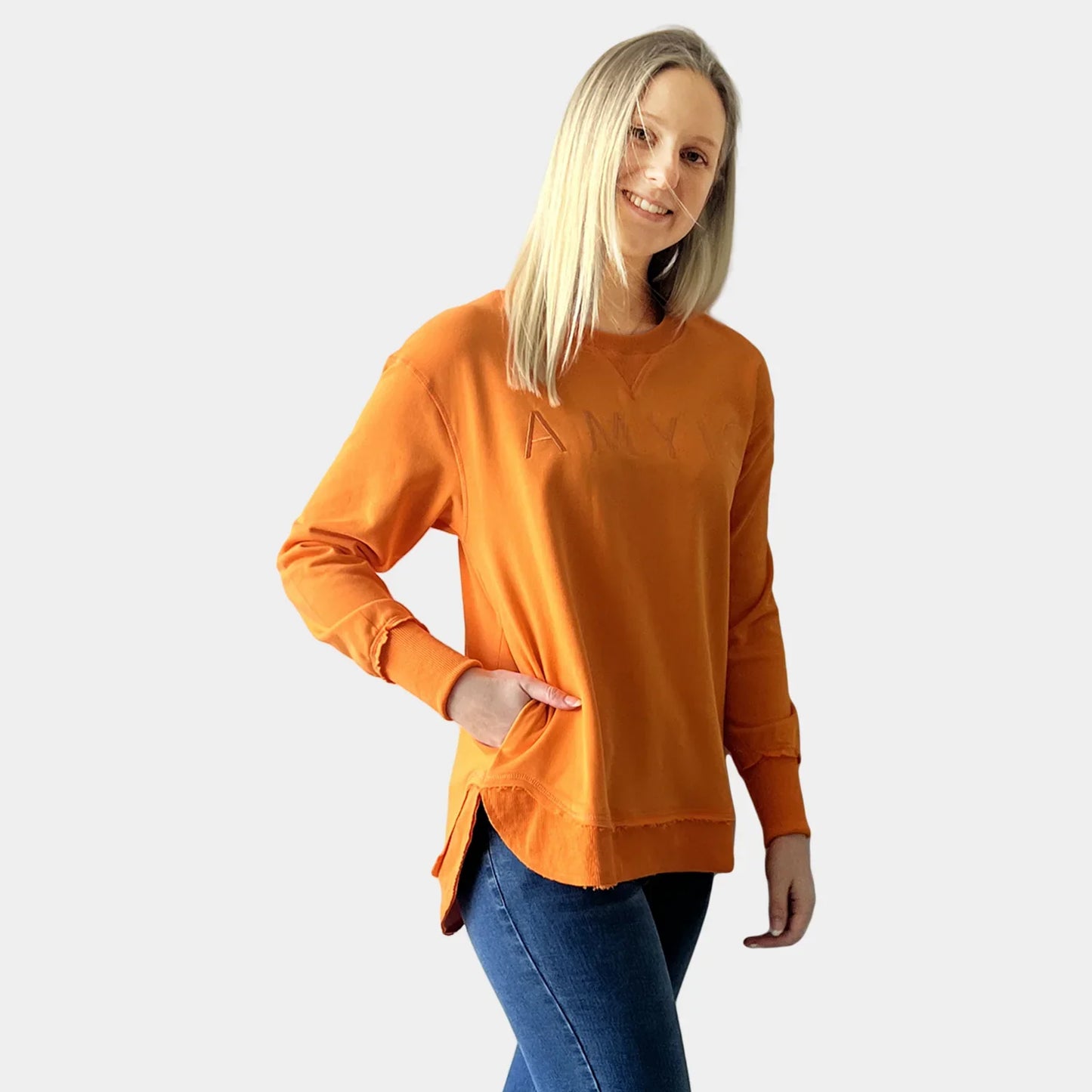 AMYIC SWEATER ORANGE