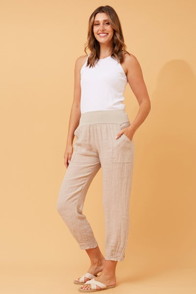 RILEY LINEN PANT