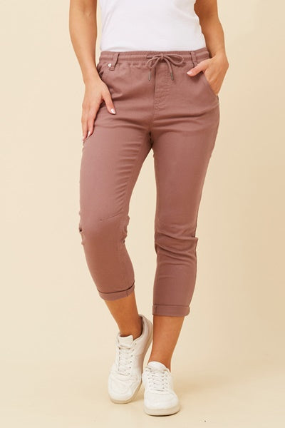 JESSIE JOGGER WALNUT