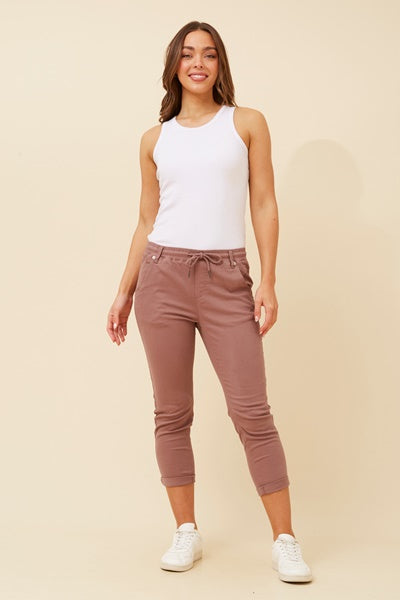 JESSIE JOGGER WALNUT