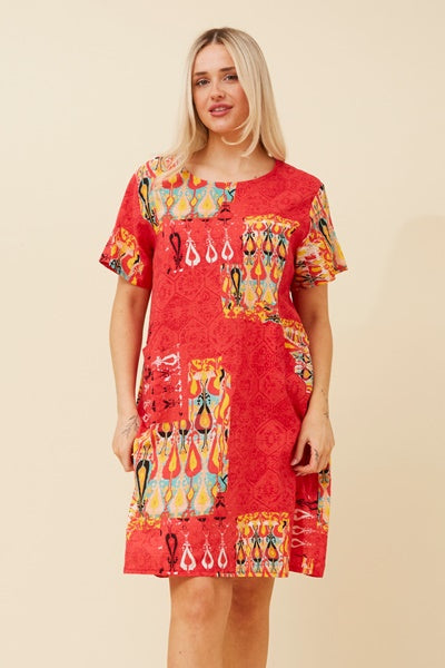 BOHO SHIFT DRESS