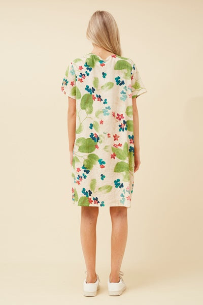 FLORAL PRINT SHIFT DRESS